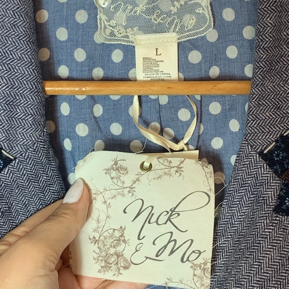 30% off Anthropologie Nick & Mo Navy Blazer - Picture 5 of 8